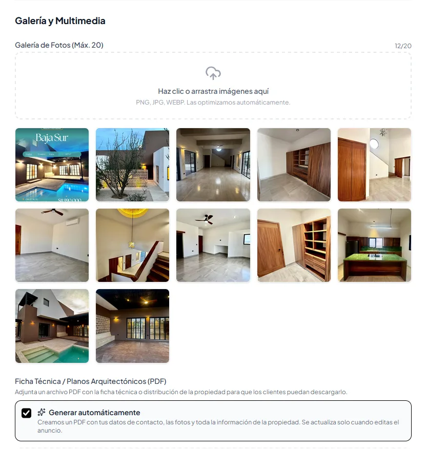 galería y ficha técnica